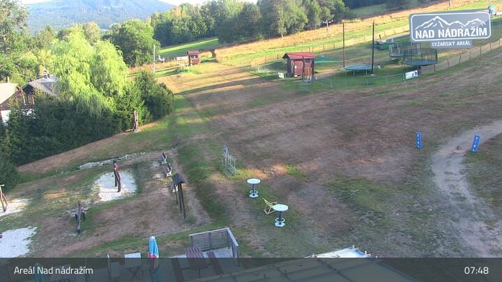 Archiv Foto Webcam Zelezna Ruda - Nad Nadrazim Skilifte