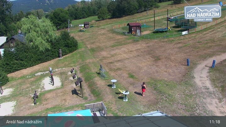 Archiv Foto Webcam Zelezna Ruda - Nad Nadrazim Skilifte
