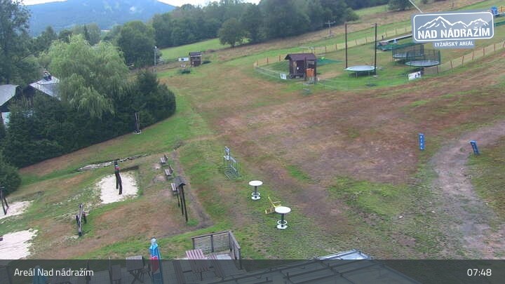 Archiv Foto Webcam Zelezna Ruda - Nad Nadrazim Skilifte