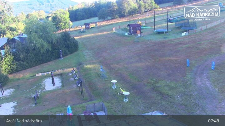 Archiv Foto Webcam Zelezna Ruda - Nad Nadrazim Skilifte