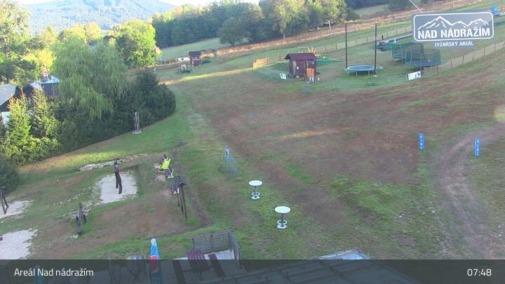Archiv Foto Webcam Zelezna Ruda - Nad Nadrazim Skilifte