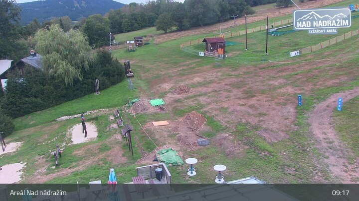 Archiv Foto Webcam Zelezna Ruda - Nad Nadrazim Skilifte