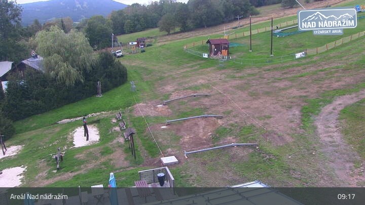 Archiv Foto Webcam Zelezna Ruda - Nad Nadrazim Skilifte