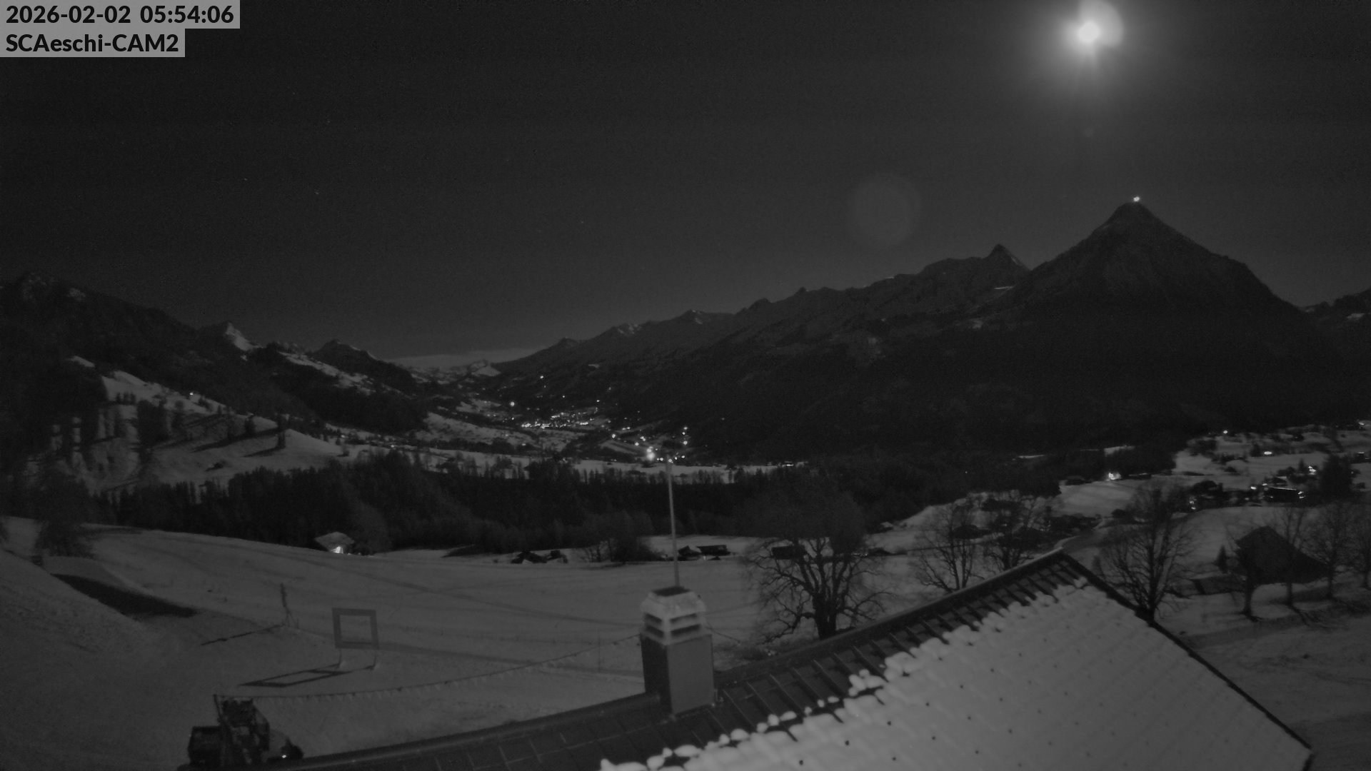 Archiv Foto Webcam Aeschi: Hütte Aeschiallmend