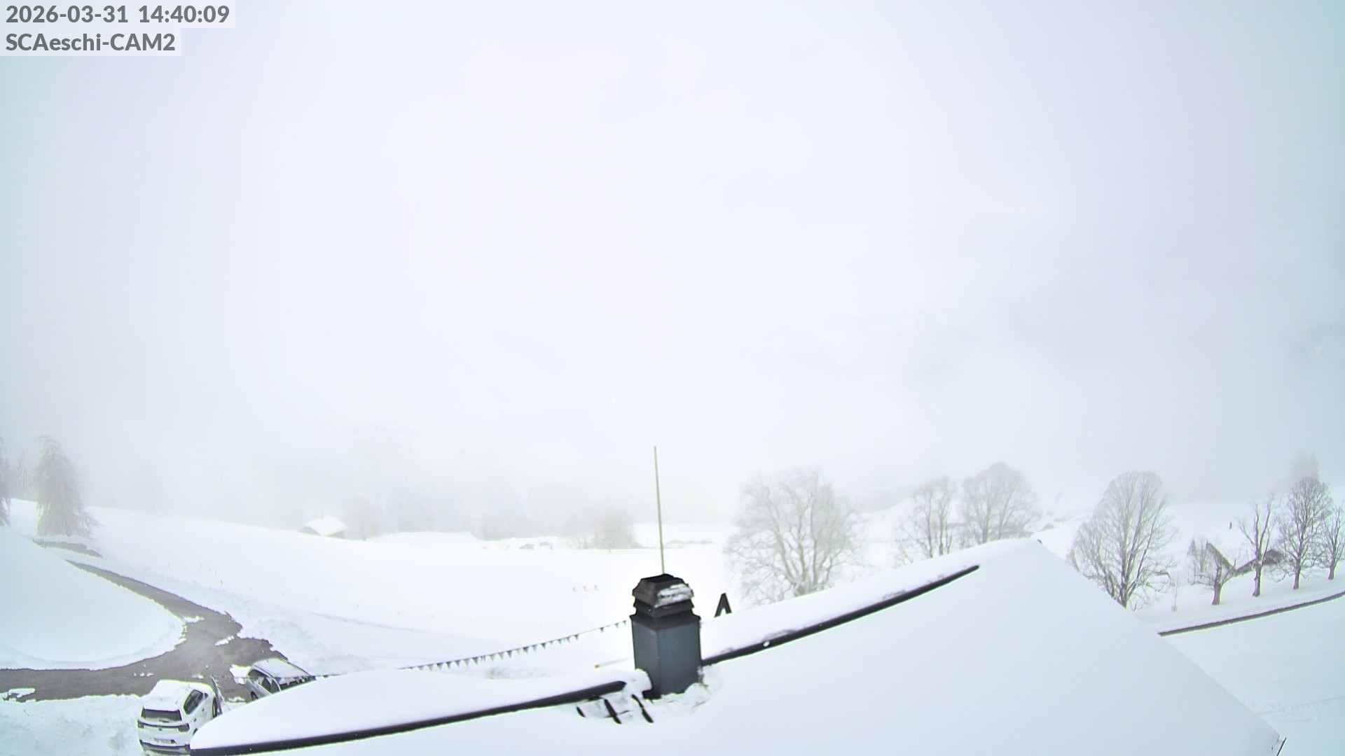 Archiv Foto Webcam Aeschi: Hütte Aeschiallmend