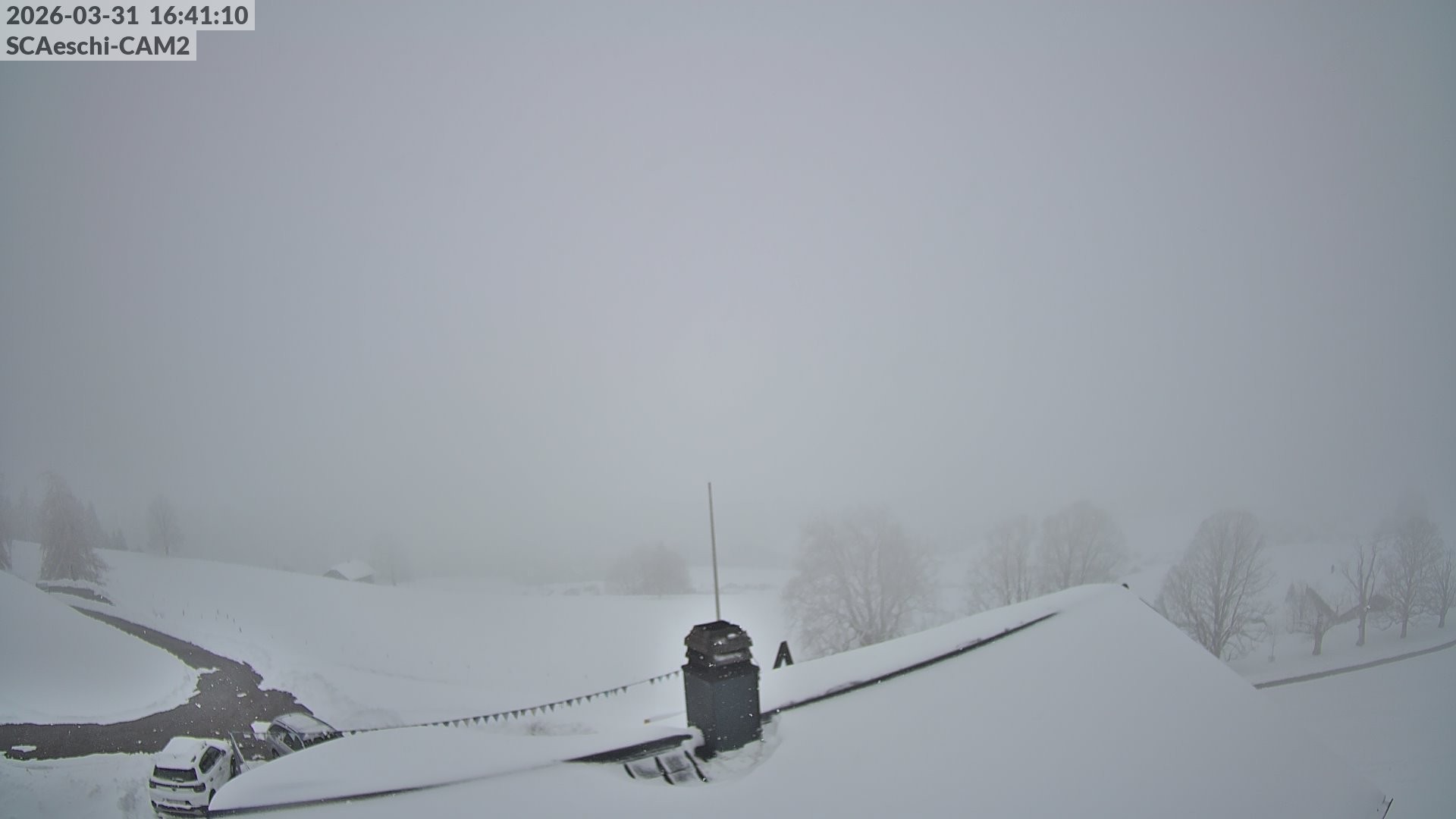 Archiv Foto Webcam Aeschi: Hütte Aeschiallmend