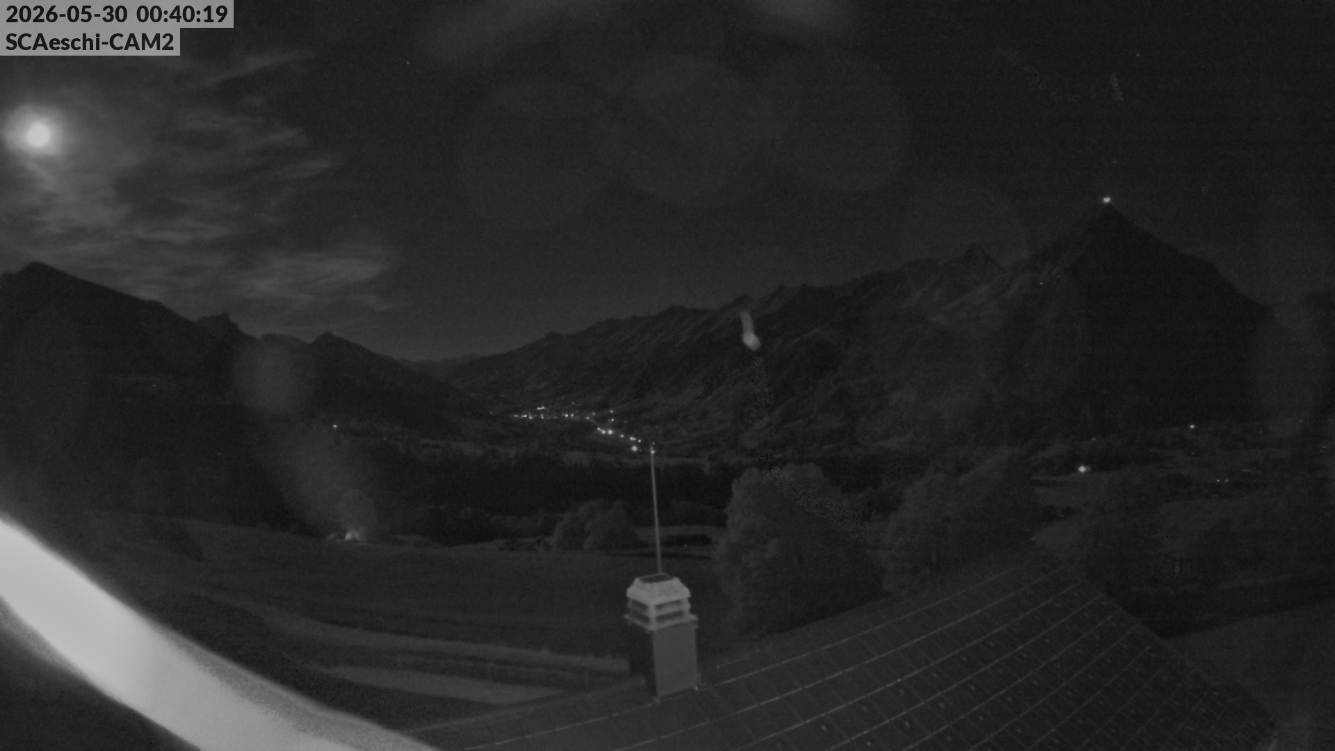 Archiv Foto Webcam Aeschi: Hütte Aeschiallmend