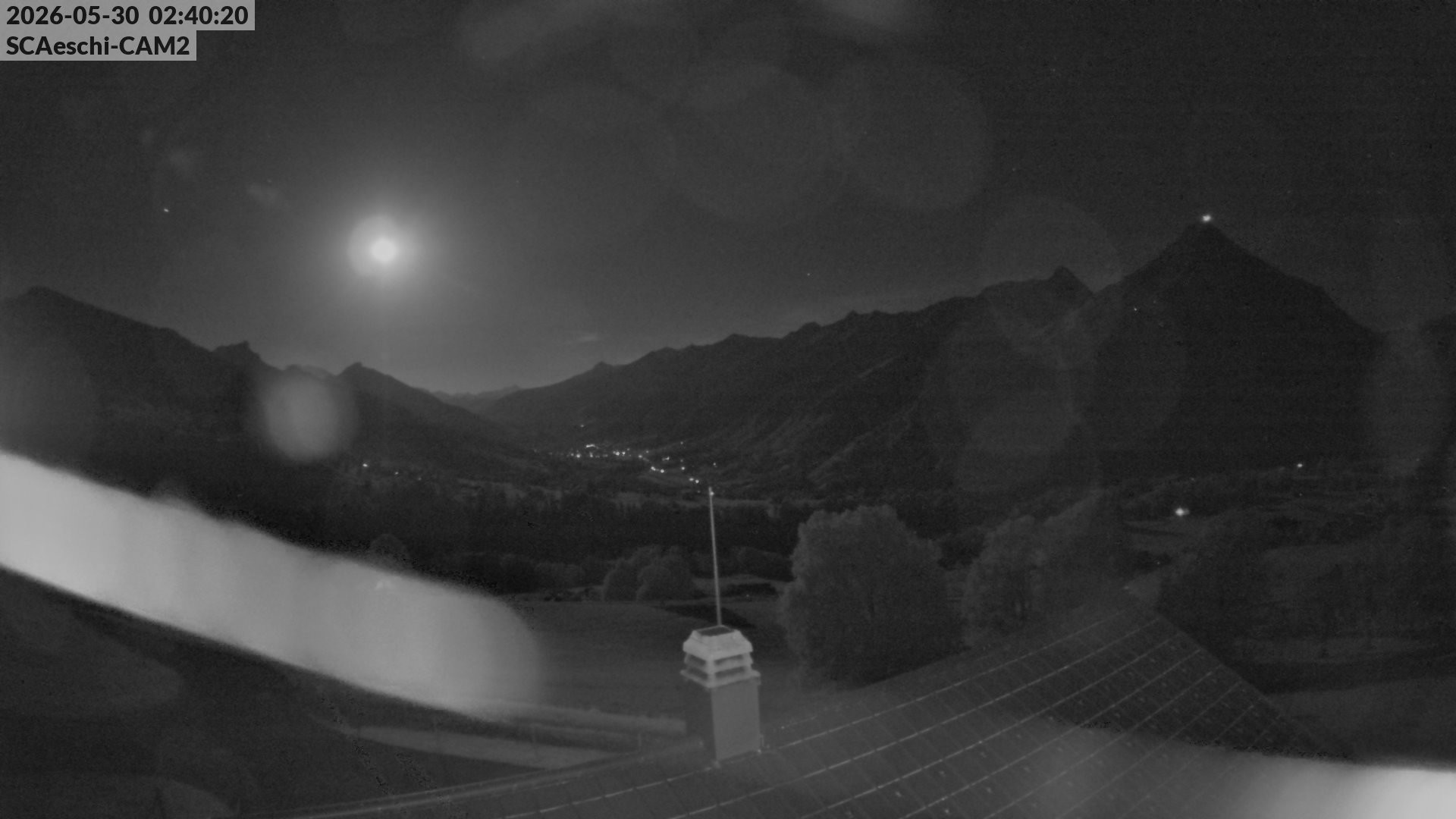Archiv Foto Webcam Aeschi: Hütte Aeschiallmend