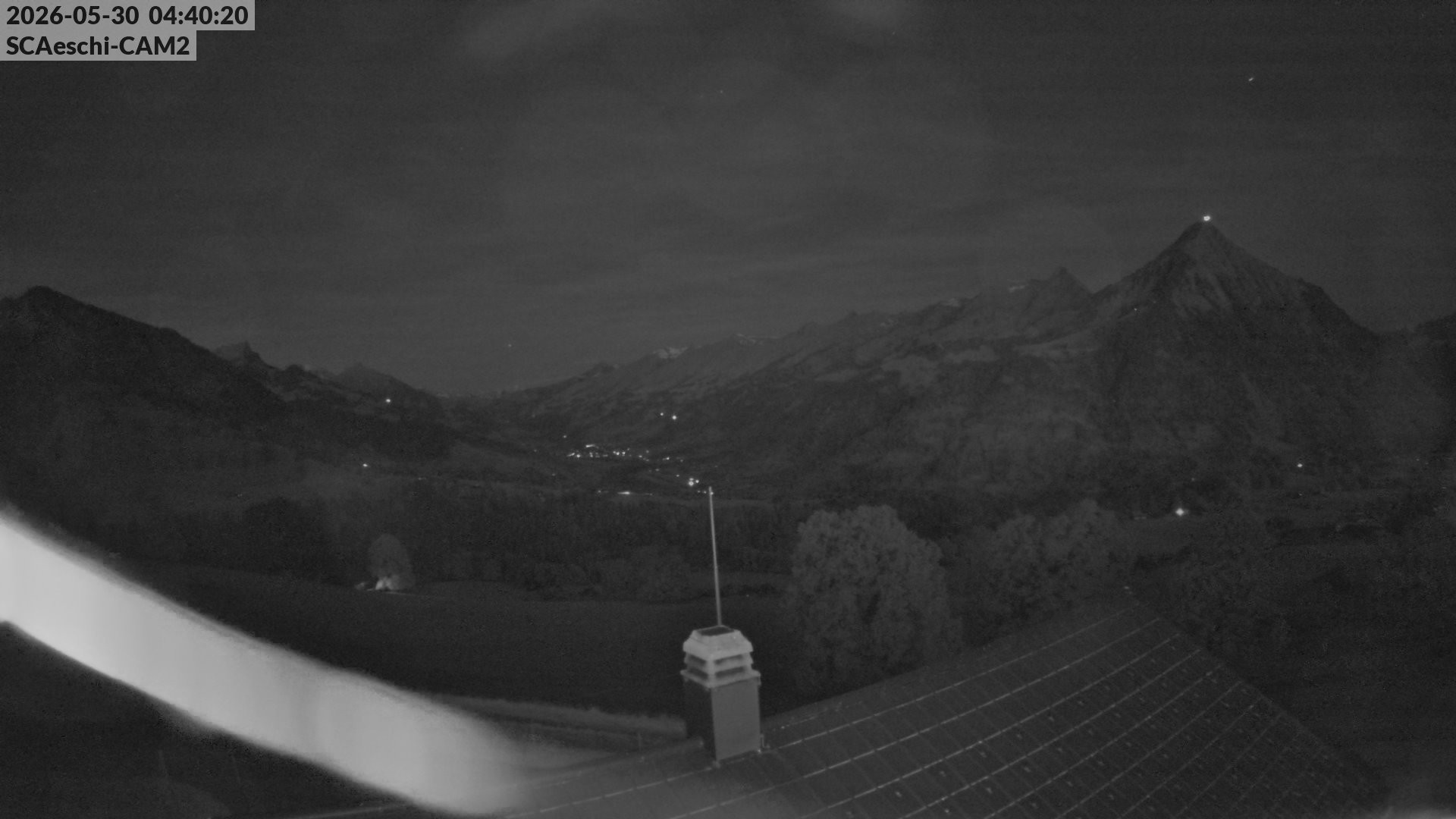 Archiv Foto Webcam Aeschi: Hütte Aeschiallmend