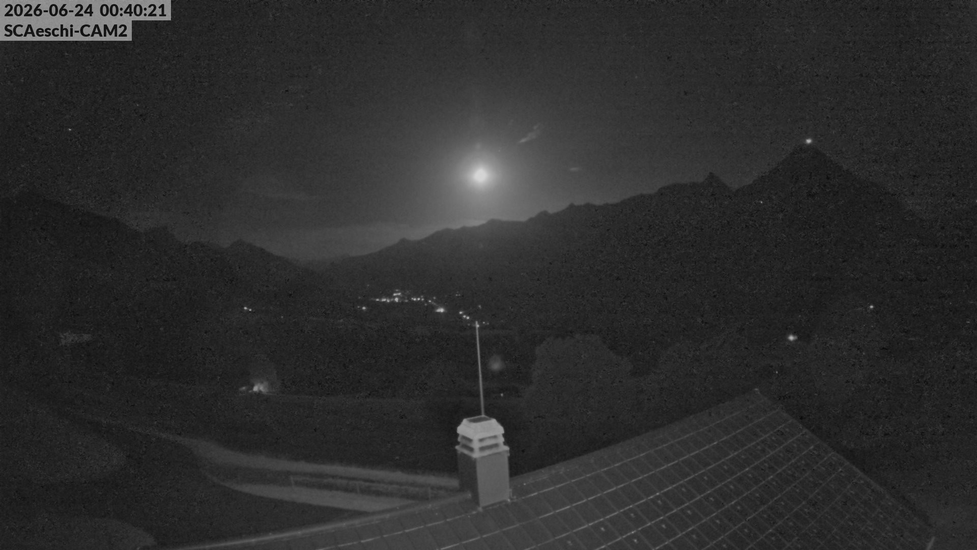 Archiv Foto Webcam Aeschi: Hütte Aeschiallmend