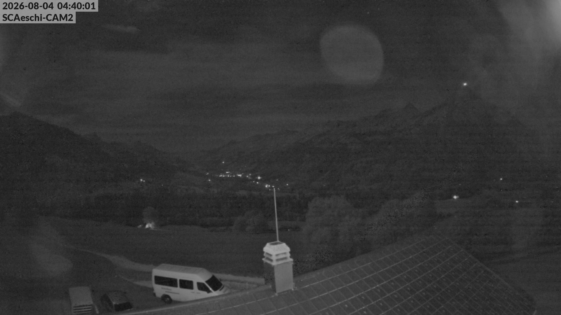 Archiv Foto Webcam Aeschi: Hütte Aeschiallmend