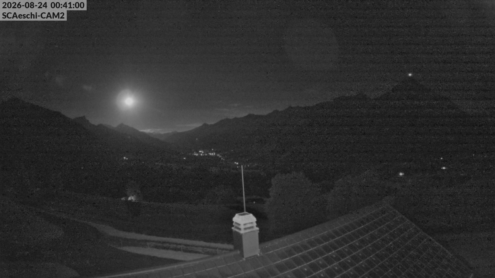 Archiv Foto Webcam Aeschi: Hütte Aeschiallmend