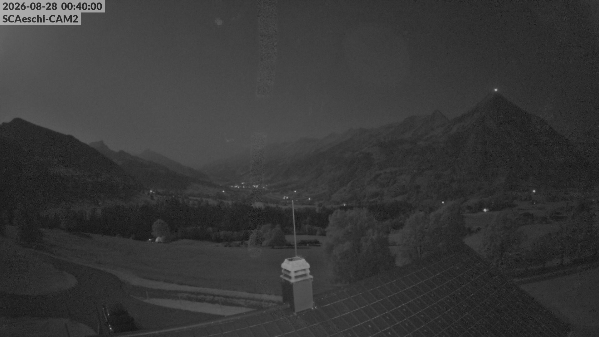 Archiv Foto Webcam Aeschi: Hütte Aeschiallmend