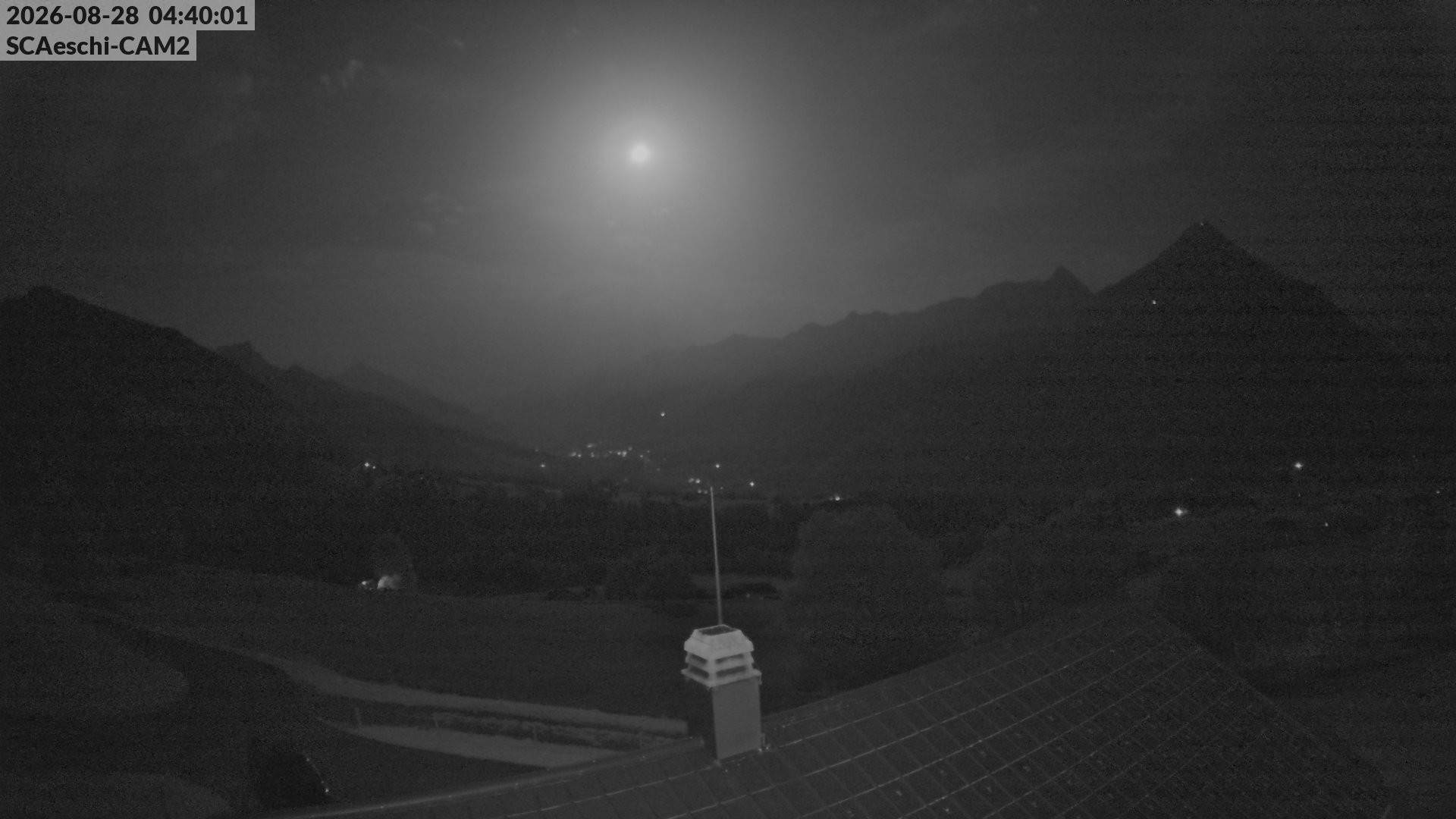 Archiv Foto Webcam Aeschi: Hütte Aeschiallmend