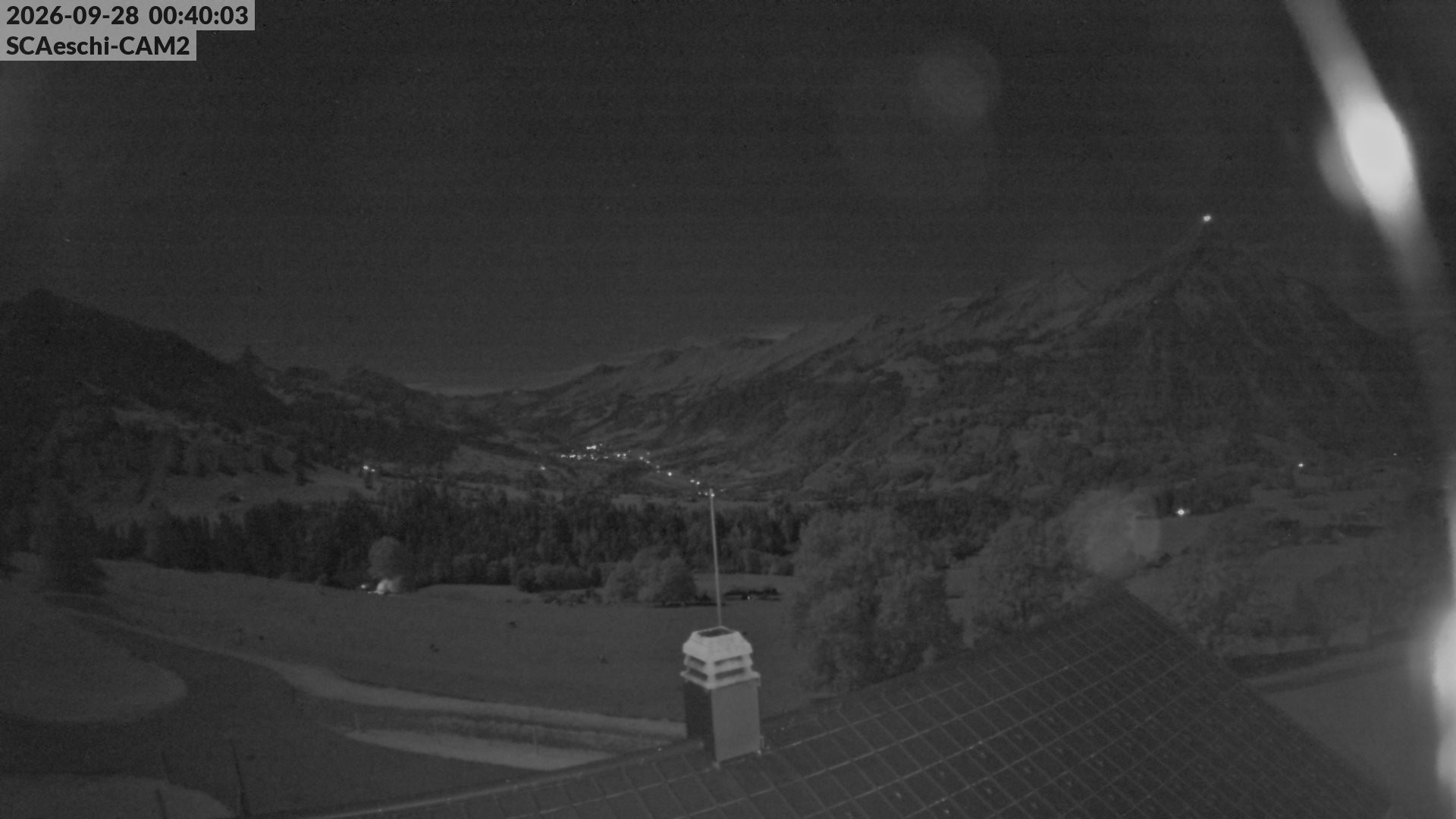 Archiv Foto Webcam Aeschi: Hütte Aeschiallmend