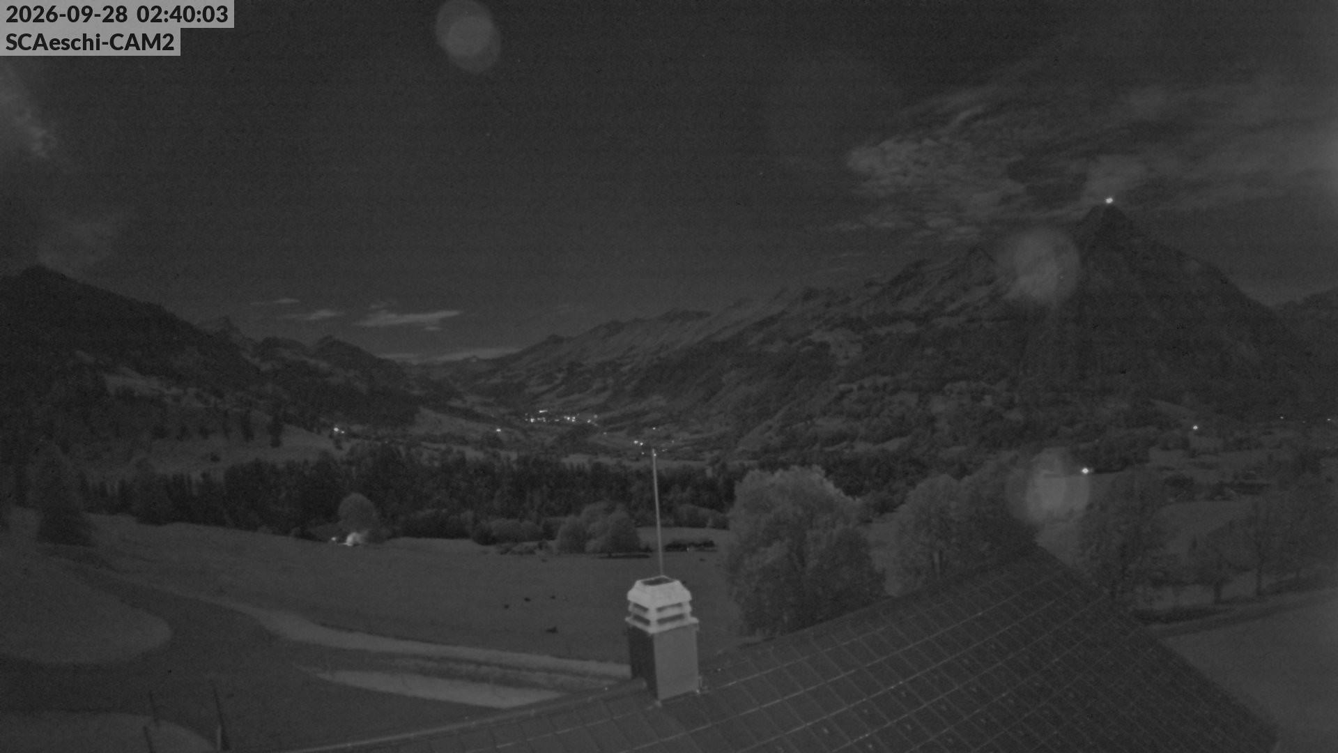 Archiv Foto Webcam Aeschi: Hütte Aeschiallmend
