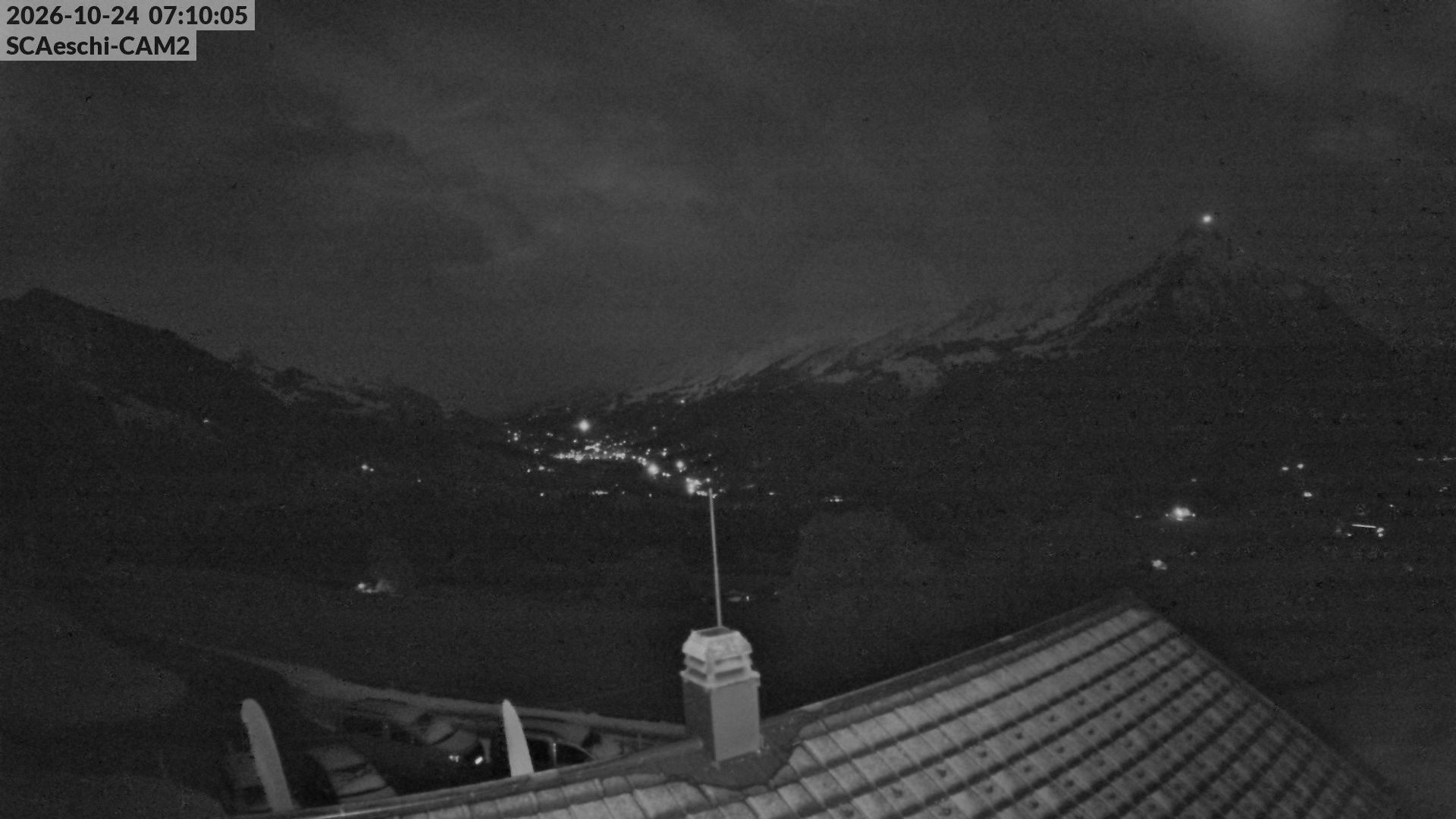 Archiv Foto Webcam Aeschi: Hütte Aeschiallmend
