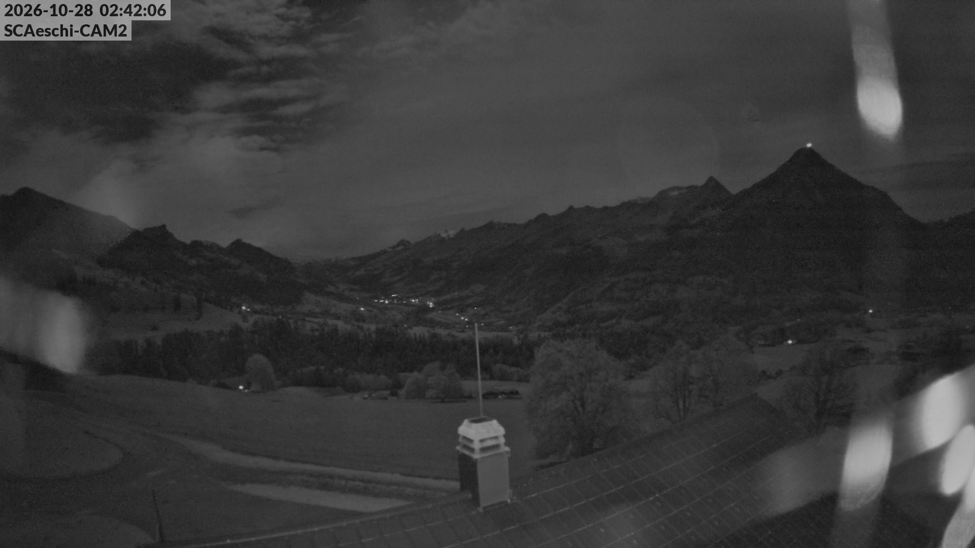 Archiv Foto Webcam Aeschi: Hütte Aeschiallmend