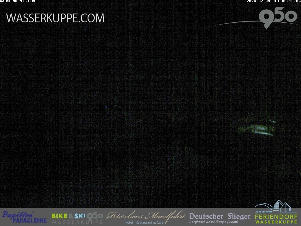 Archiv Foto Webcam Wasserkuppe: Gleitschirm-Flugschule Papillon