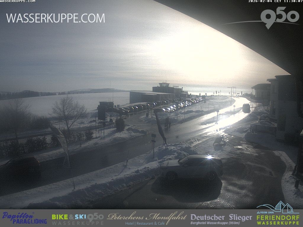 Archiv Foto Webcam Wasserkuppe: Gleitschirm-Flugschule Papillon