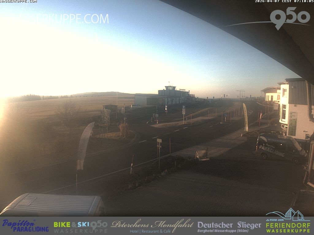 Archived image Webcam Flying School Papillon at Wasserkuppe