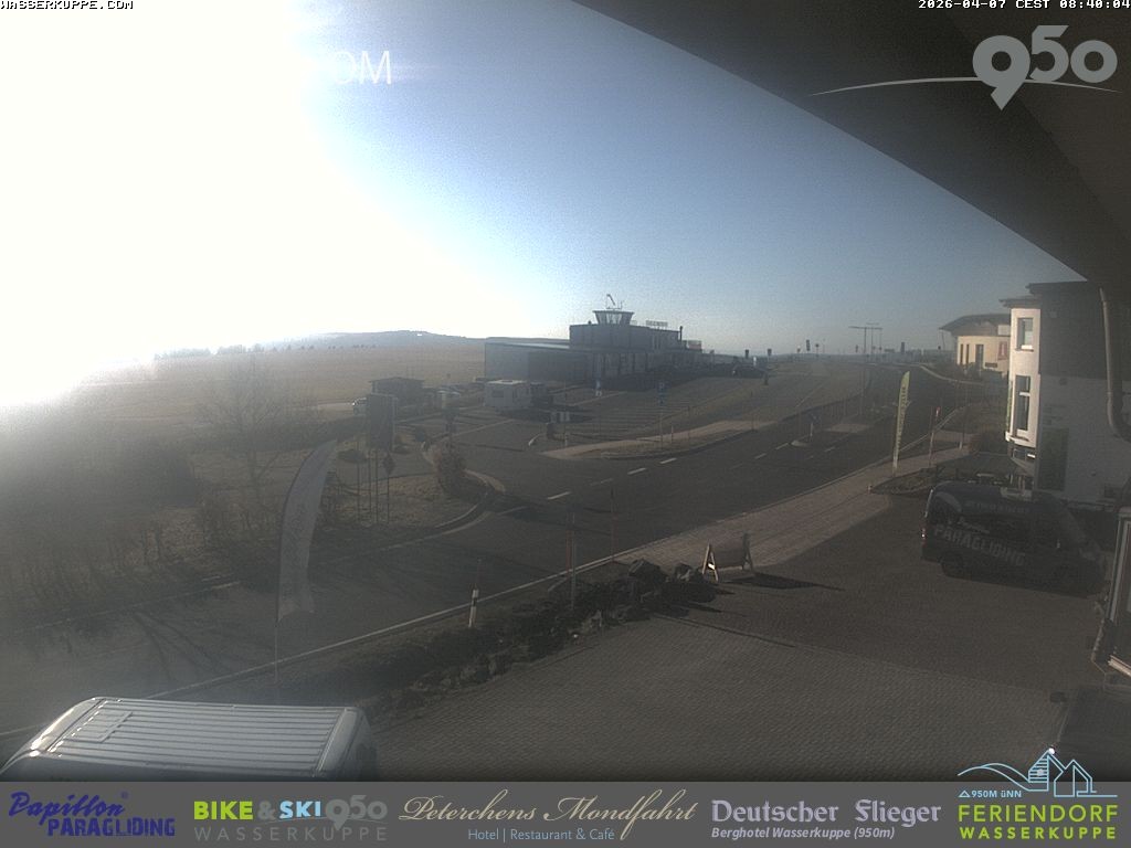 Archived image Webcam Flying School Papillon at Wasserkuppe