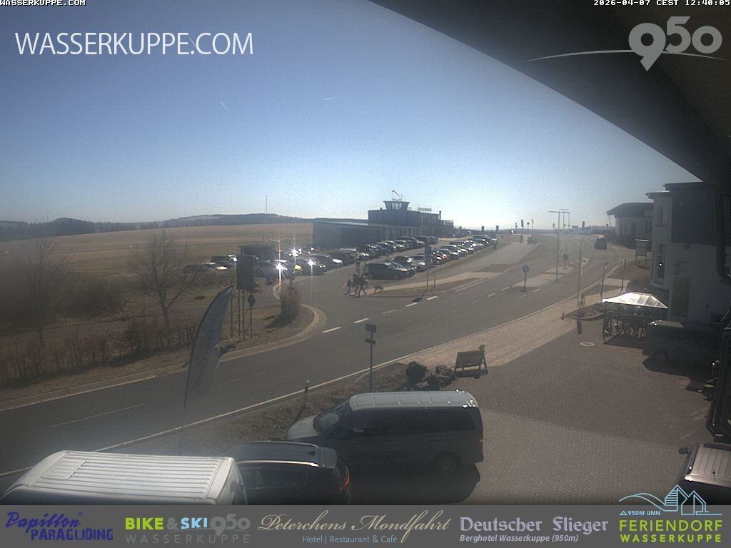 Archived image Webcam Flying School Papillon at Wasserkuppe