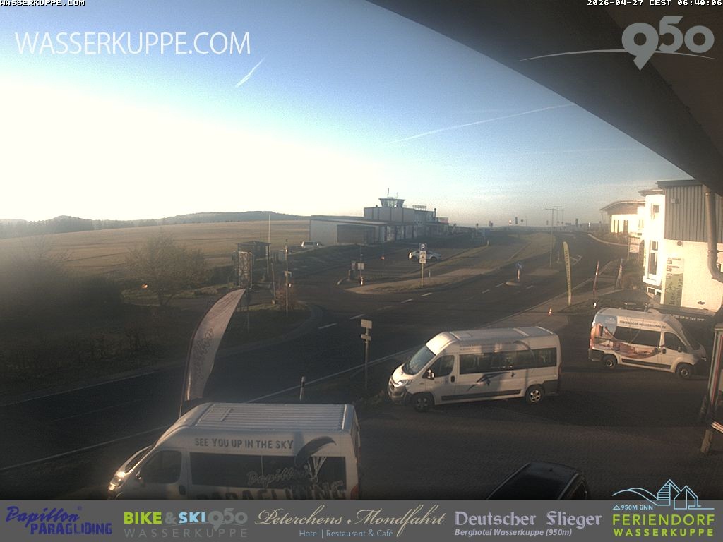 Archived image Webcam Flying School Papillon at Wasserkuppe