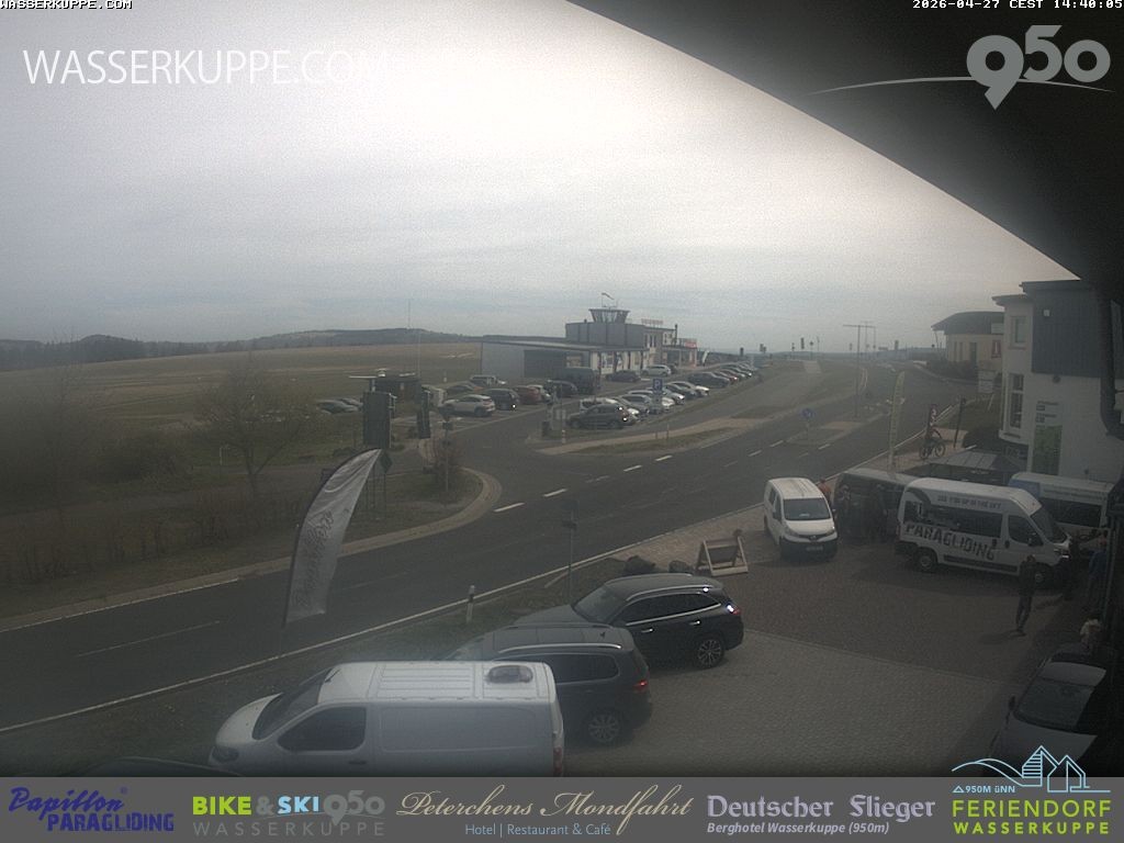 Archived image Webcam Flying School Papillon at Wasserkuppe
