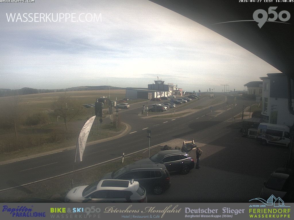 Archived image Webcam Flying School Papillon at Wasserkuppe