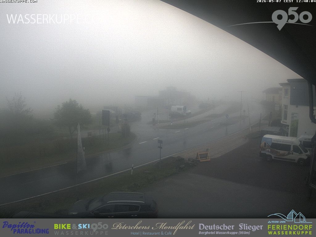 Archived image Webcam Flying School Papillon at Wasserkuppe