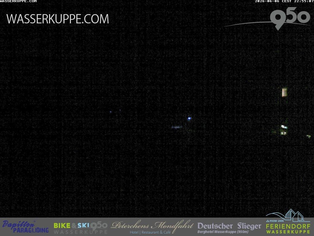 Archiv Foto Webcam Wasserkuppe: Gleitschirm-Flugschule Papillon