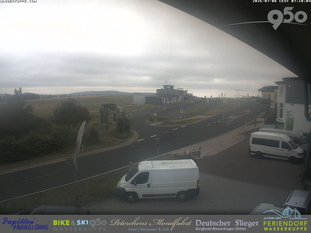 Archived image Webcam Flying School Papillon at Wasserkuppe