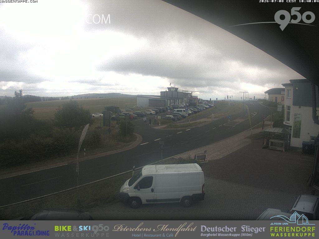 Archived image Webcam Flying School Papillon at Wasserkuppe