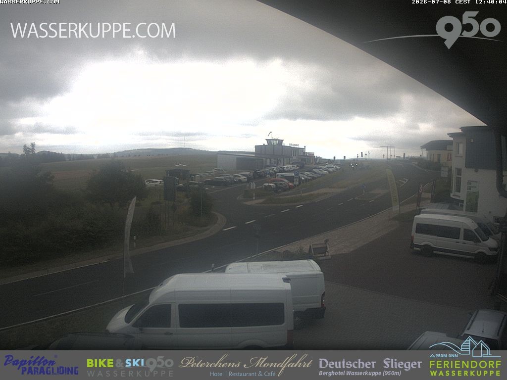 Archived image Webcam Flying School Papillon at Wasserkuppe