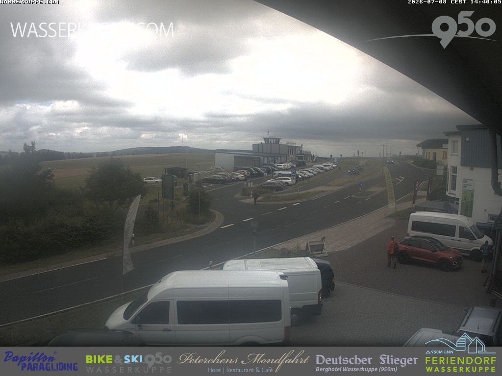 Archived image Webcam Flying School Papillon at Wasserkuppe
