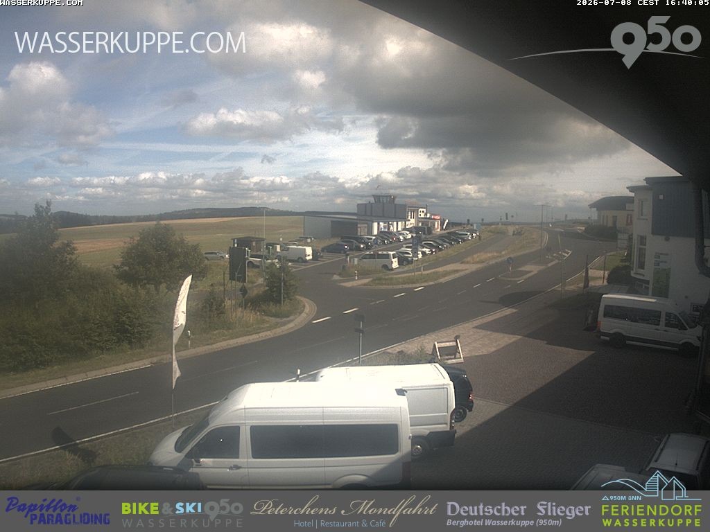 Archived image Webcam Flying School Papillon at Wasserkuppe