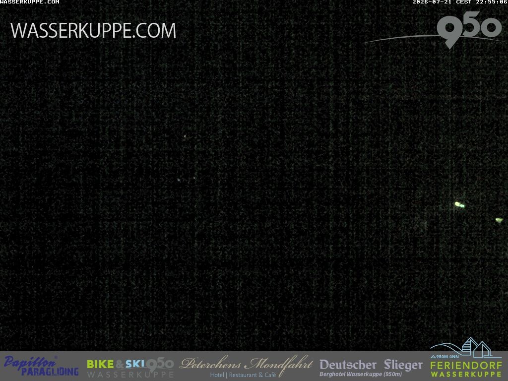 Archiv Foto Webcam Wasserkuppe: Gleitschirm-Flugschule Papillon