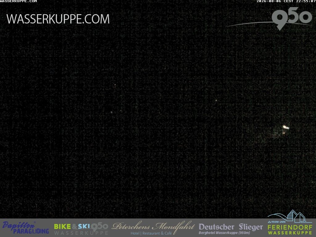 Archiv Foto Webcam Wasserkuppe: Gleitschirm-Flugschule Papillon