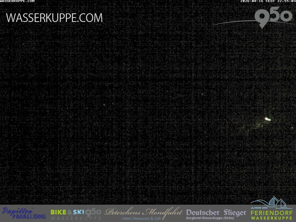 Archiv Foto Webcam Wasserkuppe: Gleitschirm-Flugschule Papillon