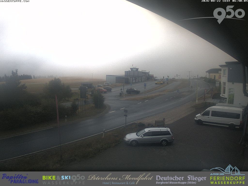 Archived image Webcam Flying School Papillon at Wasserkuppe
