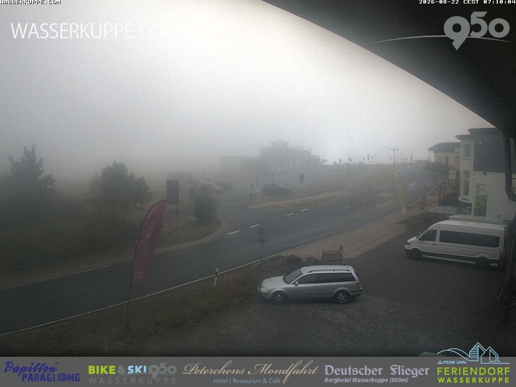 Archived image Webcam Flying School Papillon at Wasserkuppe