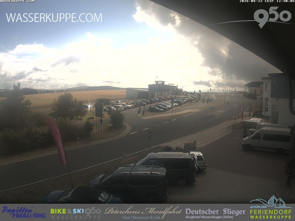 Archived image Webcam Flying School Papillon at Wasserkuppe