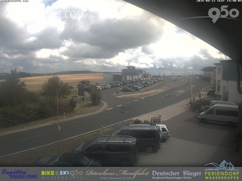 Archived image Webcam Flying School Papillon at Wasserkuppe