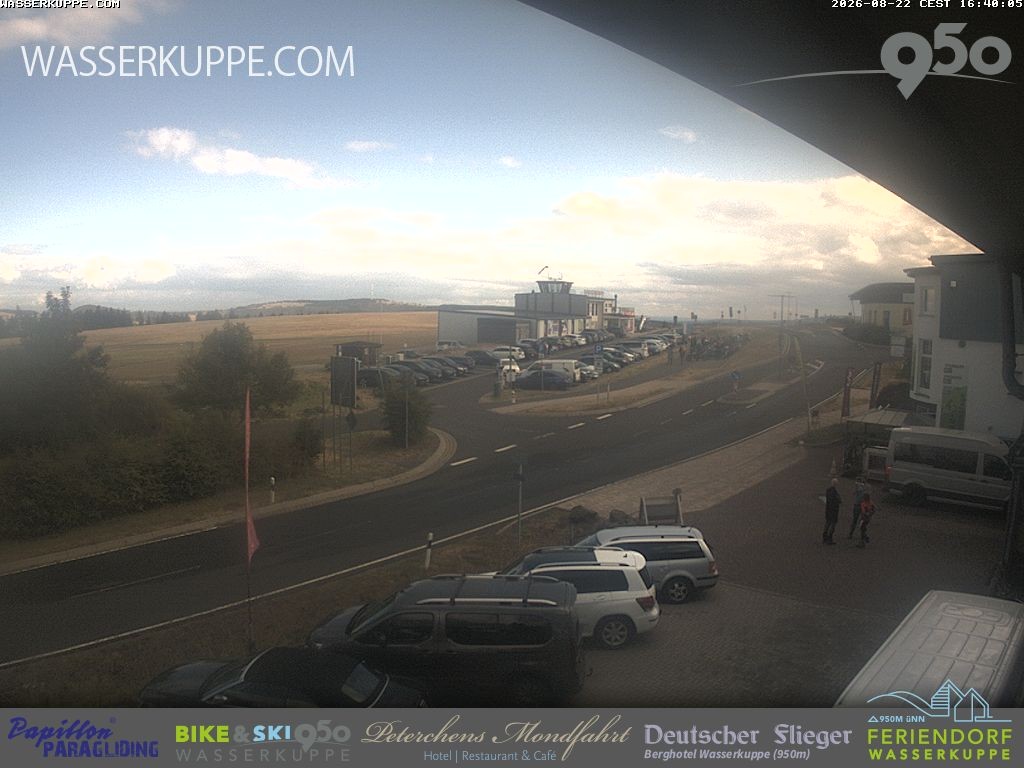 Archived image Webcam Flying School Papillon at Wasserkuppe