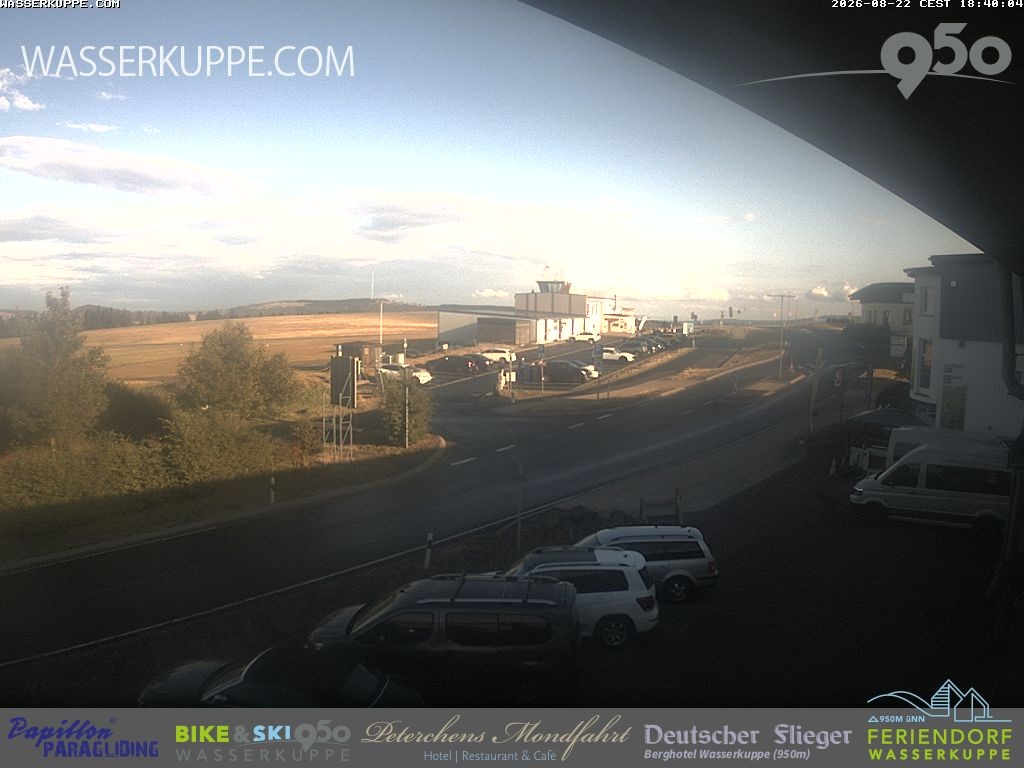 Archived image Webcam Flying School Papillon at Wasserkuppe