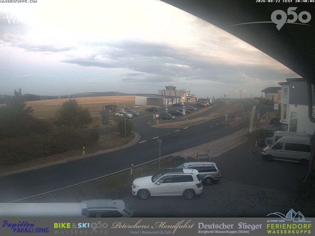 Archived image Webcam Flying School Papillon at Wasserkuppe