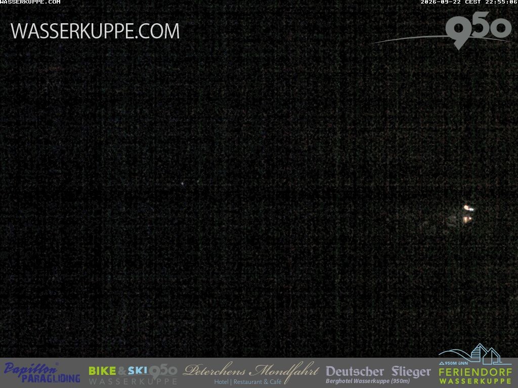 Archiv Foto Webcam Wasserkuppe: Gleitschirm-Flugschule Papillon