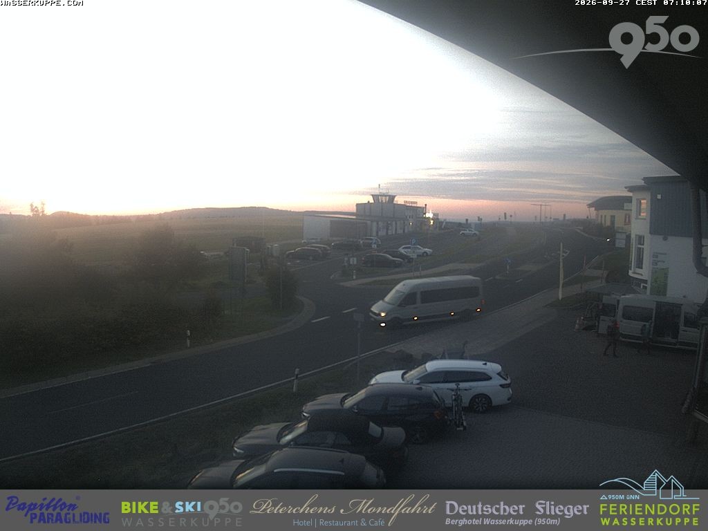 Archived image Webcam Flying School Papillon at Wasserkuppe