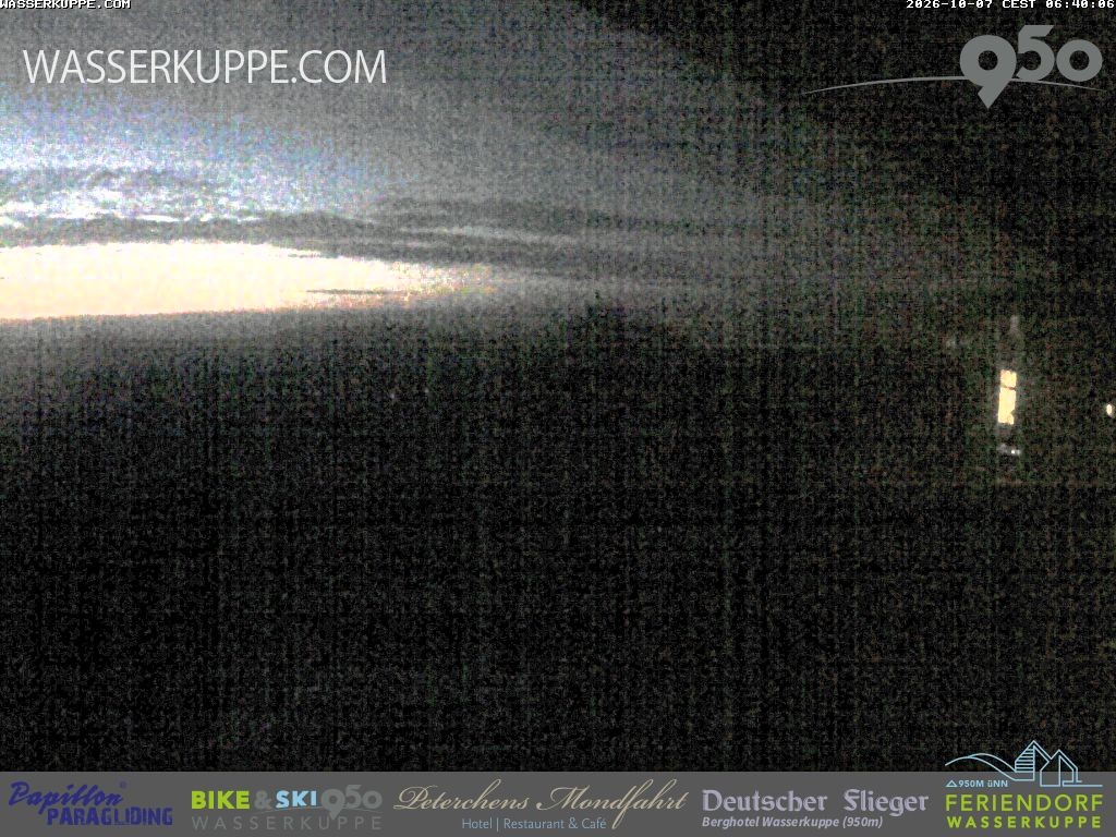 Archived image Webcam Flying School Papillon at Wasserkuppe